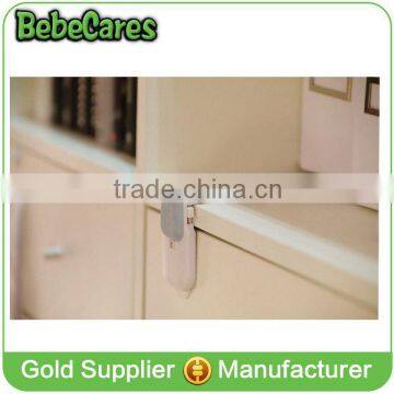 Heavy duty soft baby cabinet latch