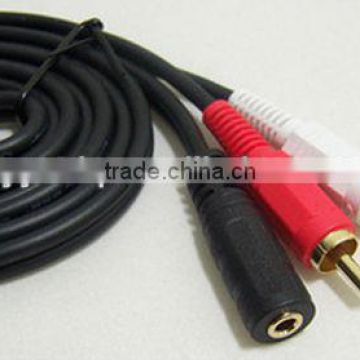 dc to 2rca cable