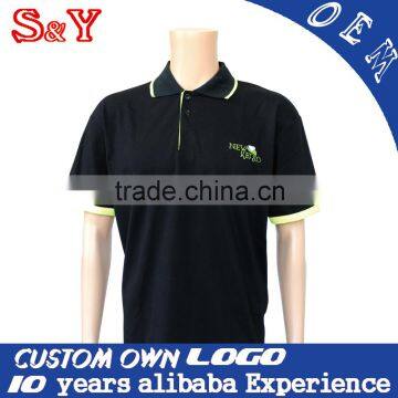 100 cotton bulk embroidered polo shirts wholesale from China