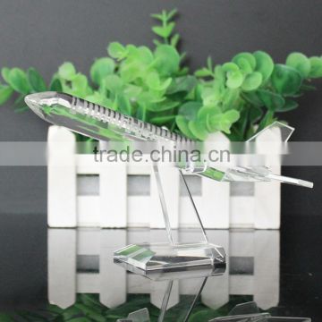 wholesale crystal small cheap plane model toy