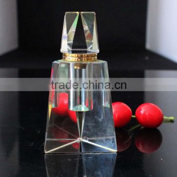 6ml unique shaped fantastic crystal perfume oil bottle