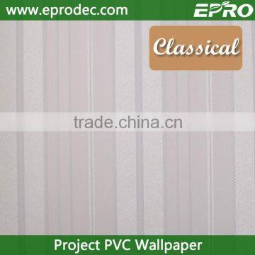 european style elegant vinyl project wall paper for kitchen