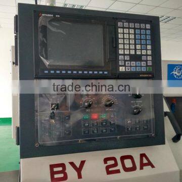 Shanghai Factory Supply Model BY20A Economical Twin Spindle CNC Lathe Machine Price photo-2