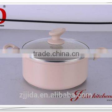 aluminum casserole with non-stick ceramic coating / ceramic casserole / stock pot