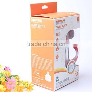 180ml Wholesale High Quality Drinking Glass Baby Nursing Feeding Bottle Heat Resistant Glass Baby Feeding Bottle Manufacturer photo-3