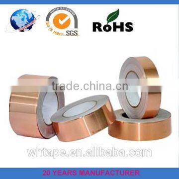 Double-sided Electrically Conductive Copperfoil Strip Tape 0.05-0.125mm