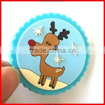 round sheep magnet for fridge,tourist souvenir fridge magnet