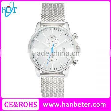 Quality Mesh Strap Custom Watch Face Men Original Design Watches