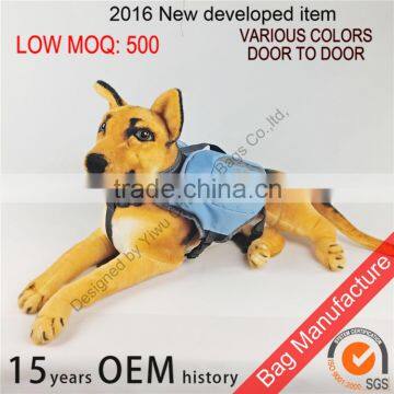 Hot hot Dog Backpack dog saddle pet carrier hand free waste bags set