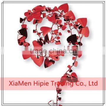 8 Foot Long Valentines Holographic Foil Heart Garland photo-3