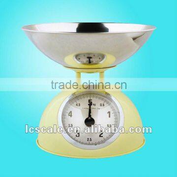 household stainless steel mechanical kitchen scale