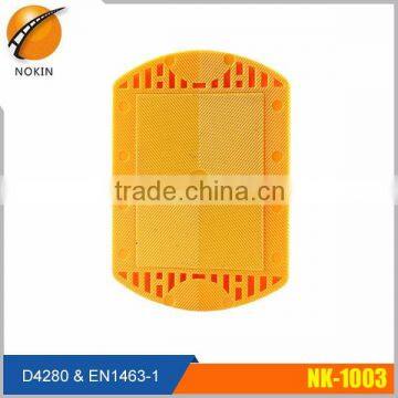 Epoxy and Quartz Sand Filling PMMA Aliminium Reflective Road Stud