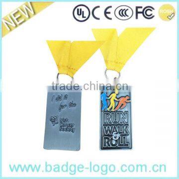 2016 Best Selling Items Run Walk Roll Medals