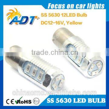 Hot Deals 1156 Ba15s Bau15s 12 SMD LED White Car Bulb Light Brake/Turn/Tail/Reverse Lamp Auto Parts