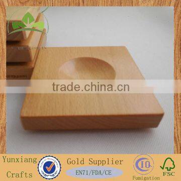 Wooden base beech wood holder