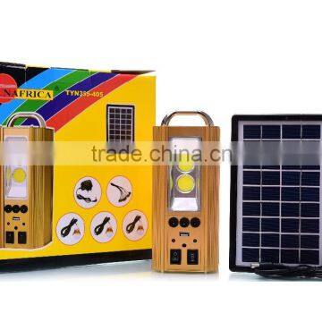 Multifunctional Rechargeable cell phone charger solar power bank camping emergency Solar light Energy home Systems