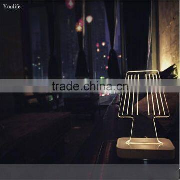 Wholesale Modern Acrylic 3D Aroma Lamp Gift Lamp photo-5