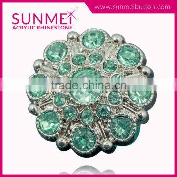 High Quality Jade Color Rhinestone Embellishments