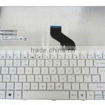 US layout laptop keyboard for Gateway NV49C WHITE