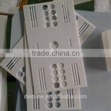 CNC machining drilling engraving for plastic sheet based on drawing 3D file