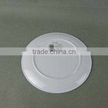 Rhombus Black and White Melamine Plate photo-4