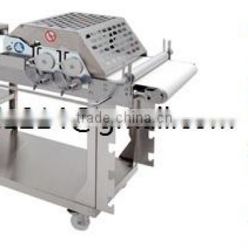 croissant pastry cuttiing table