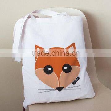 Large Fancy fashionable Coloured Cotton Bags with Long Handles for promotion and shopping