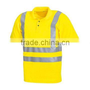 2 Tone Hi Vis Work POLO Shirt - Short Sleeve