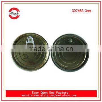 Wholesale Full Open 307# Tinplate Easy Open End for Canned Bean photo-4