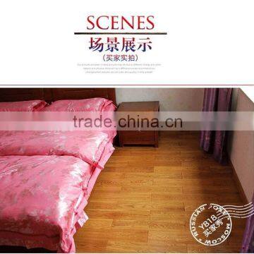 Heat wear solid wood oak flooring Natural environment