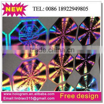High Quality Dynamic Dot-matrix Hologram Sticker Maker