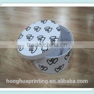 homd useful customed printing paper tube box