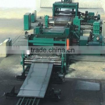 cut-to-length sizes machine for carbon steel / galvanized steel coil