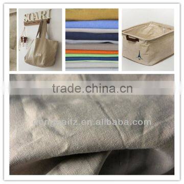 55% linen 45% cotton fabric for christmas gift bag