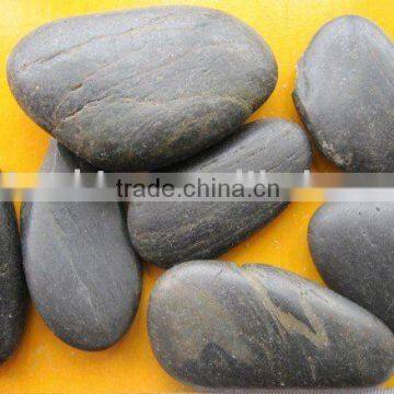 Polished Black Pebbles