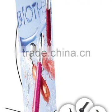 60*160cm single pole advertising L style banner stand