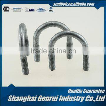 High tensile strength ANSI UNFfine Thread Galvanized U Bolt