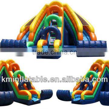 largest inflatable water slide twist