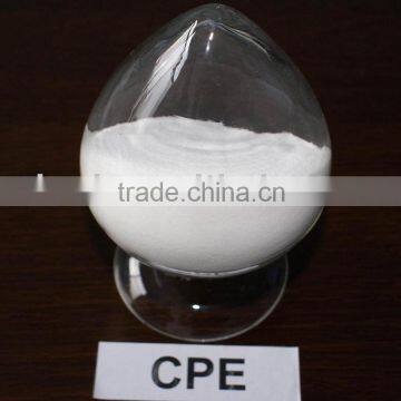 Chlorinated Polyethylene/CPE mainly for ABS,plastic pipe etc