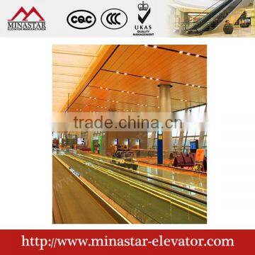 walk escalator|Passenger conveyor with speed 0.5m/s|Moving walkway