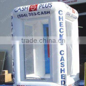 inflatbable money machine/inflatable money booth for outdoor advertising