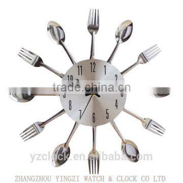 2015 Kitchen Fork and Spoon Wall Clock photo-2