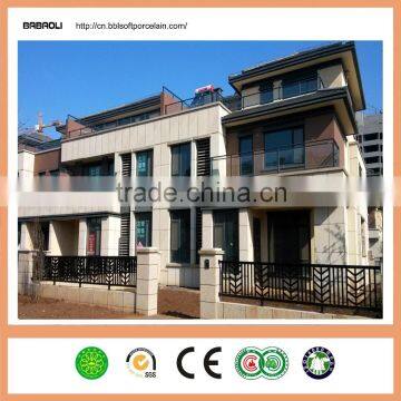 latest design Non-slip 2.5-3mm thickness Corrosion resistance flexible sandstone, exterior wall sandstone