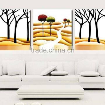 Modern design abstract plexiglass painting for decor