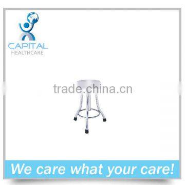 CP-L208 stainless steel round swivel chair for hospital use