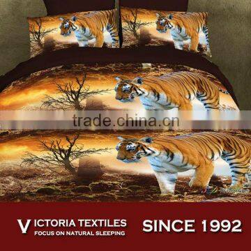 super soft microfiber tiger king hot fashion home textiles sets 3D
