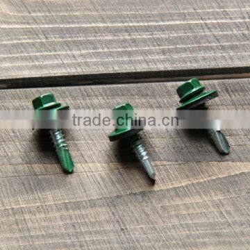 Hex Washer Head Self Drilling Screws With Color Painted Roofing Screw photo-4