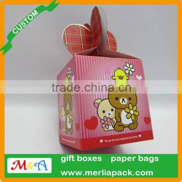 Christmas Eve Apple Boxes Wedding Favor Candy Packaging Box Crash Lock Bottom Ornament Boxes