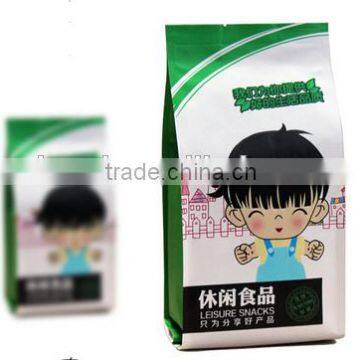 Best Price Stand up Gusset Kraft Paper Bags for Snacks Packaging photo-2