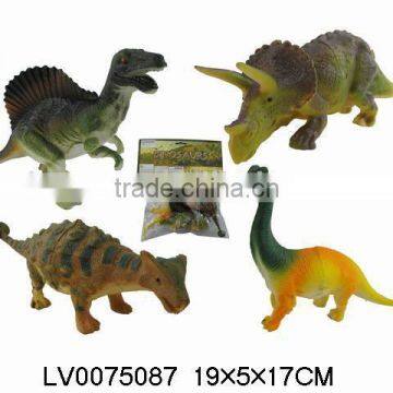 2015 Novelty 4" Plastic Dinosaur Toys ,animal Toys Shantou 6 in 1 photo-3